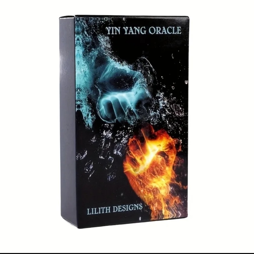 NEW TRAVEL Size Ying Yang Oracle Deck -80 Cards